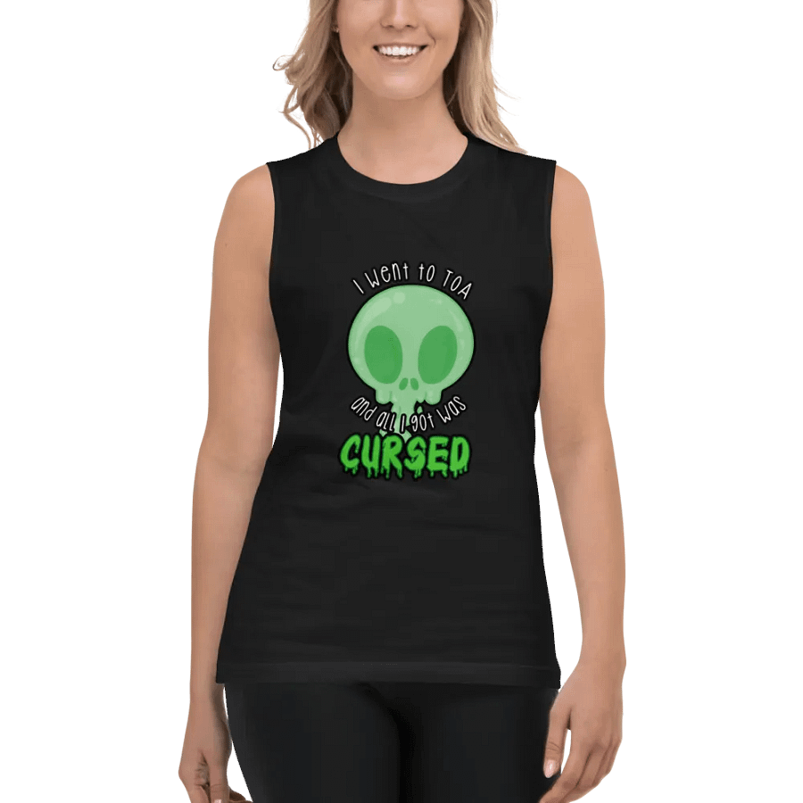 All I Got Was Cursed - Monk - Men's Style Muscle Tank product image (4)