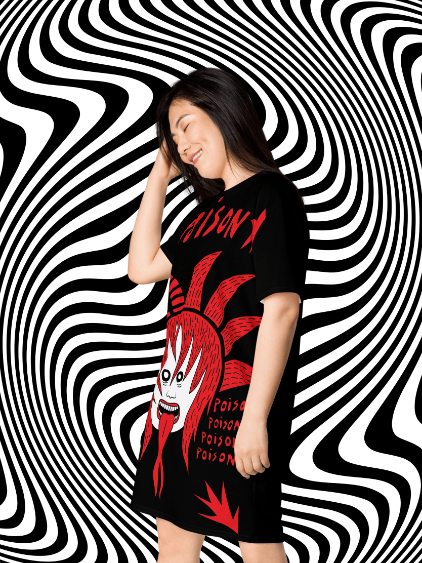 Poison T-Shirt Dress product image (2)