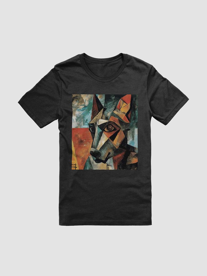 Cubist Dog T-Shirt | Abstract Art Dog Lover Tee | Unique Gift for Pet Owners and Art Fans product image (1)