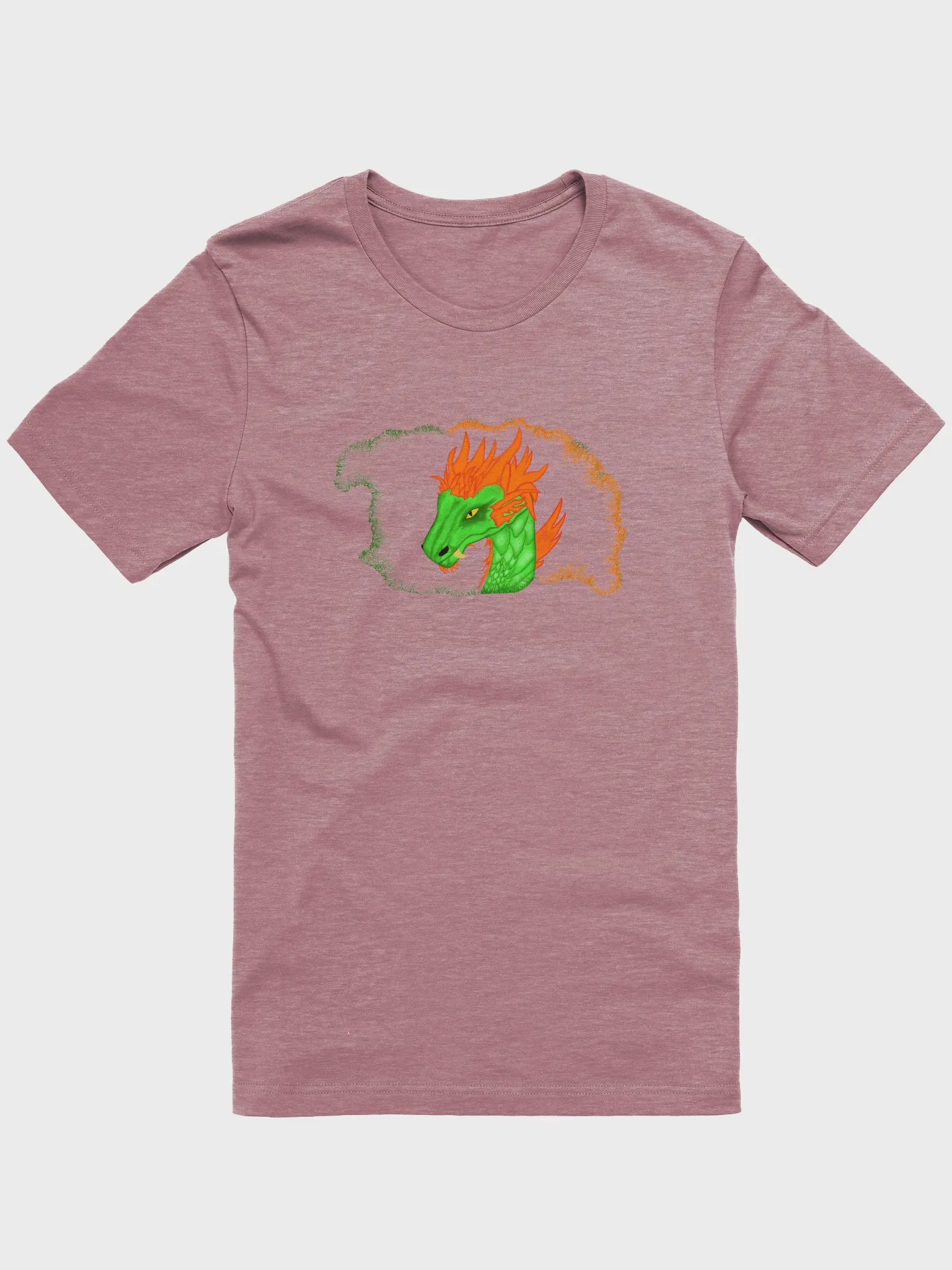 Fiery Dragon Head Unisex T-Shirt product image (1)