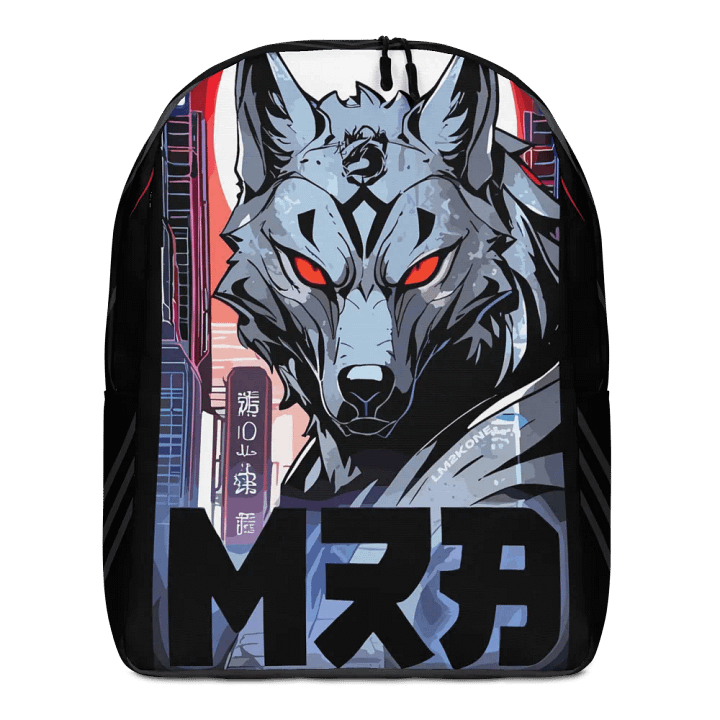 Cyberwolf All-Over Print Backpack product image (2)