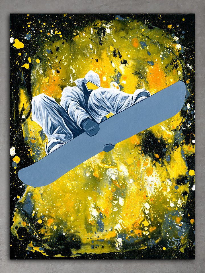 Truckdriver - Original Painting product image (1)