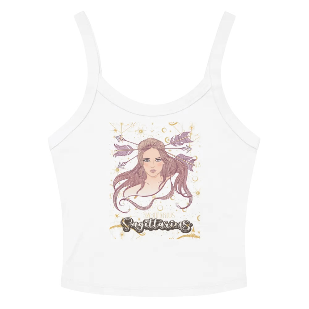 Arrow Adorned Sagittarius Tank product image (10)