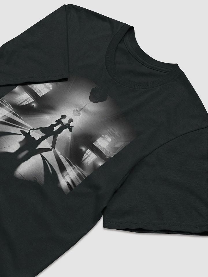 Grand Ballroom Dance Silhouette (Front Print Womens Tee) product image (2)