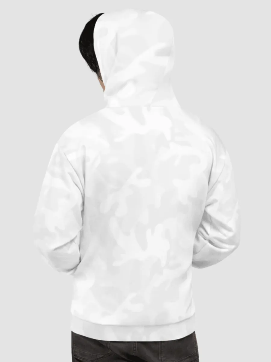 Nike white cheap camo hoodie