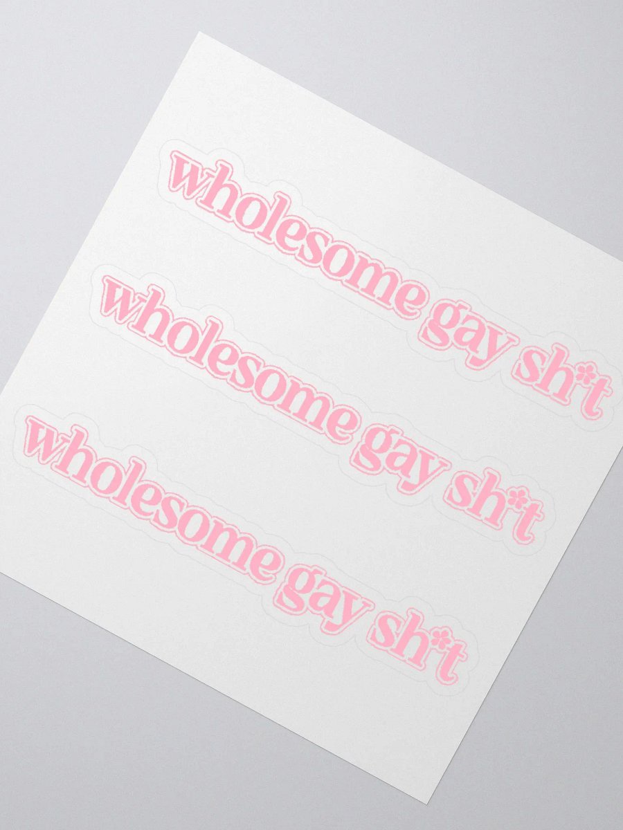 Wholesome Gay Stickers product image (2)