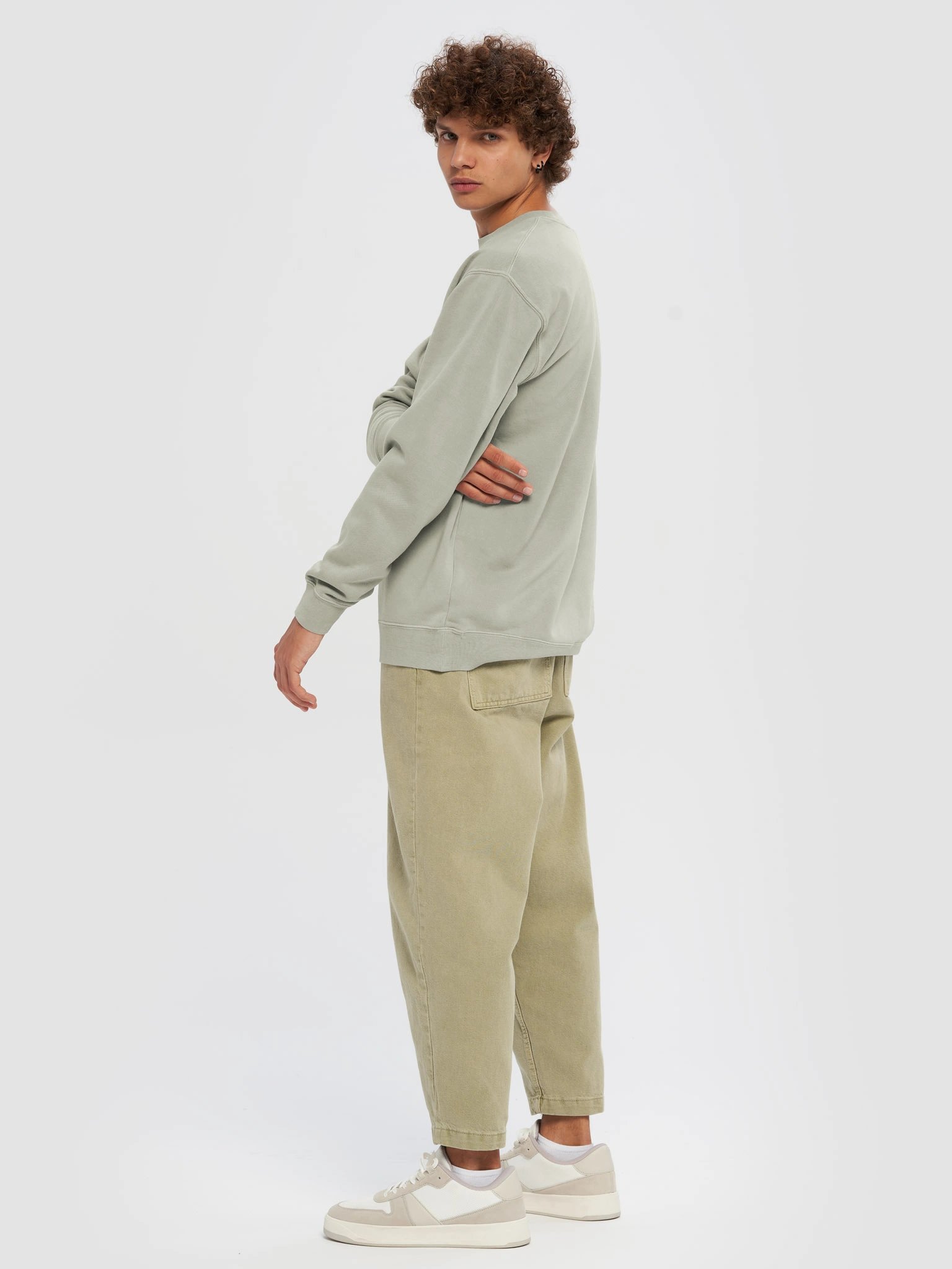 TTV Black - Independent Trading Co. Unisex Midweight Pigment Dyed Sweatshirt product image (6)