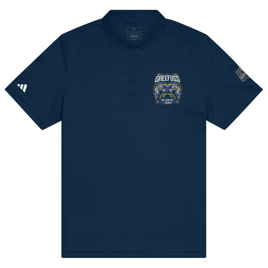 Adidas branded greefuss Graphic Polo Shirt product image (3)