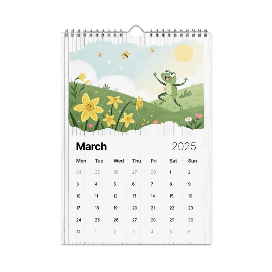 ADORABLE ANIMALS WALL CALENDAR 2025 product image (9)