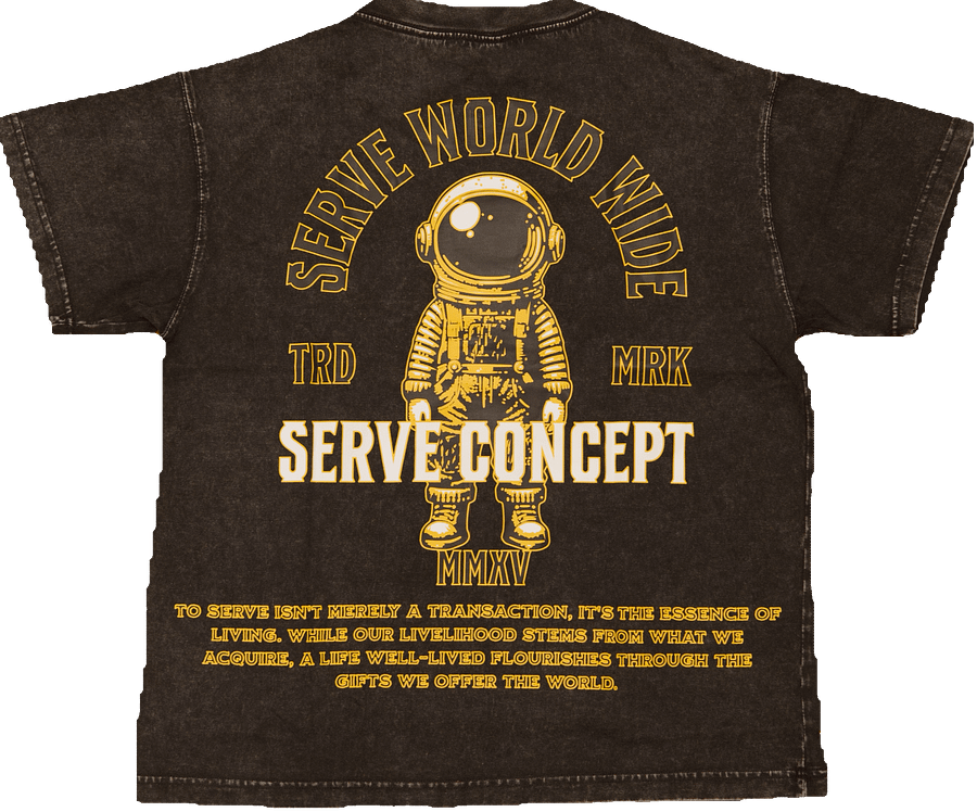 Black Serve Concept t-shirt product image (4)