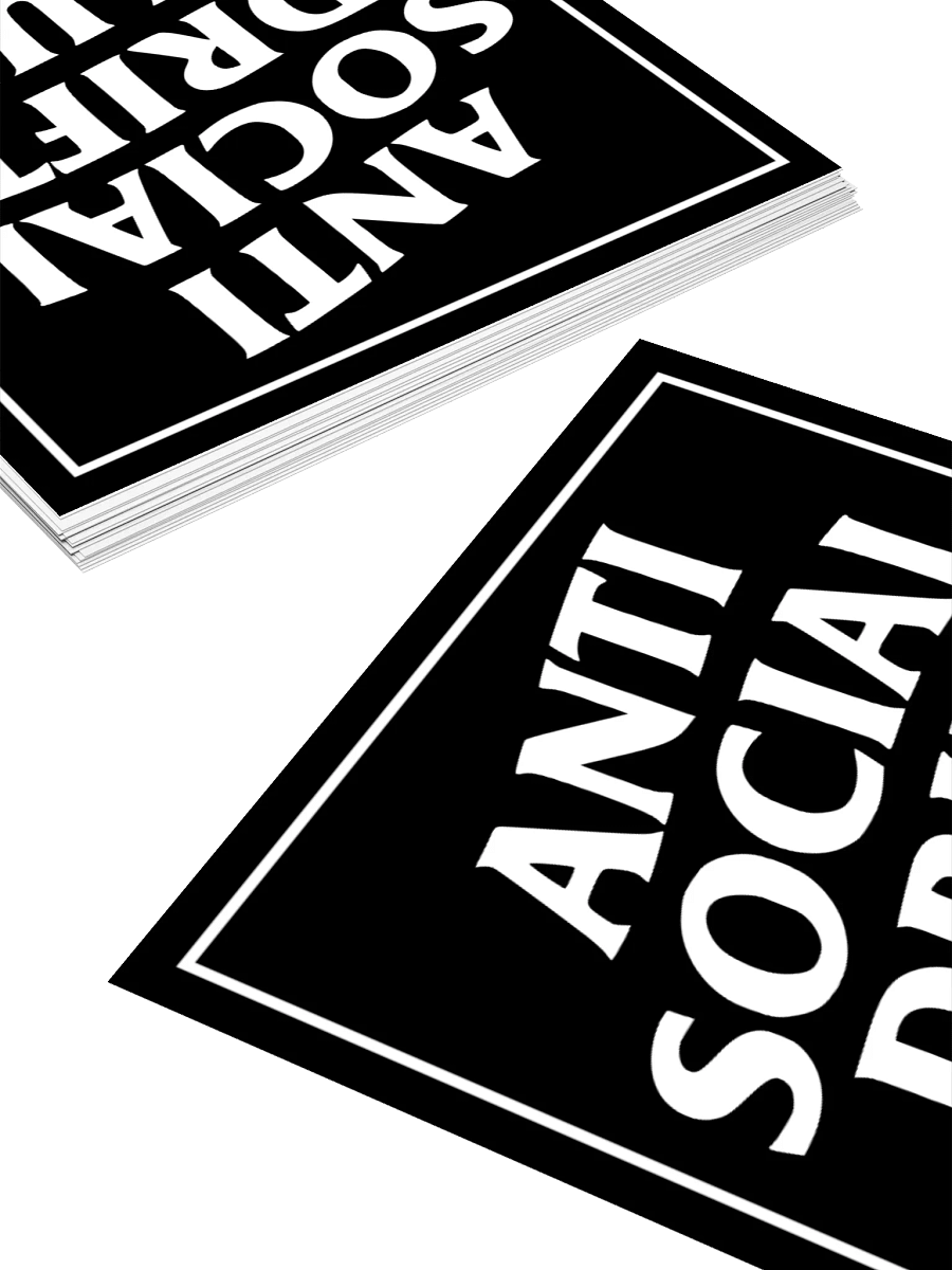 Antisocial Drift Club Sticker product image (4)