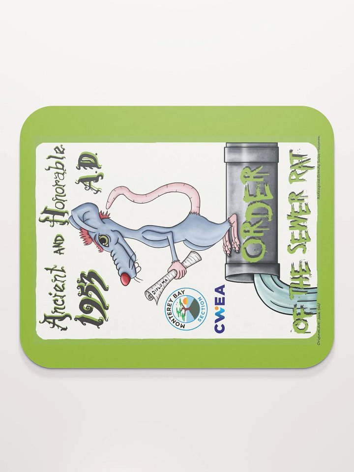 Sewer Rat - Mouse Pad product image (2)