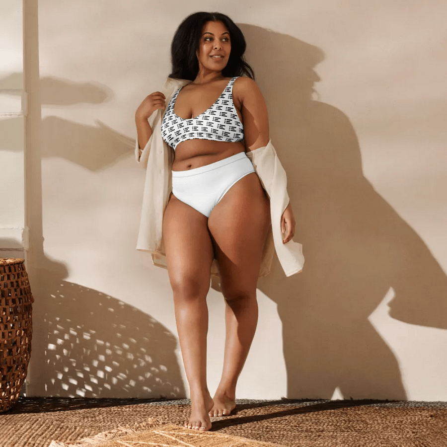 All-Over Print High Waisted Bikini product image (6)