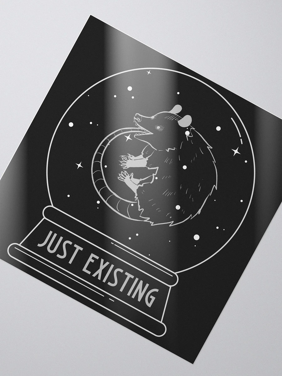 Just Existing bubble free stickers product image (3)
