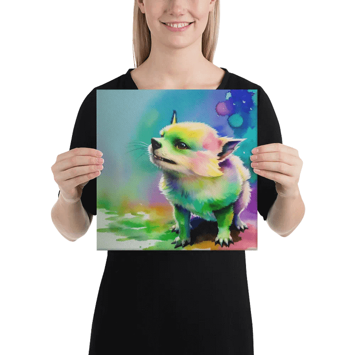 Cute Dog Digital Painting - v15 product image (2)