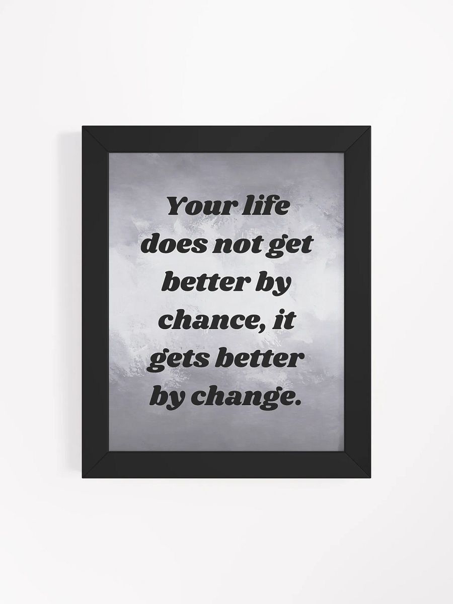 Change for Better Poster product image (25)