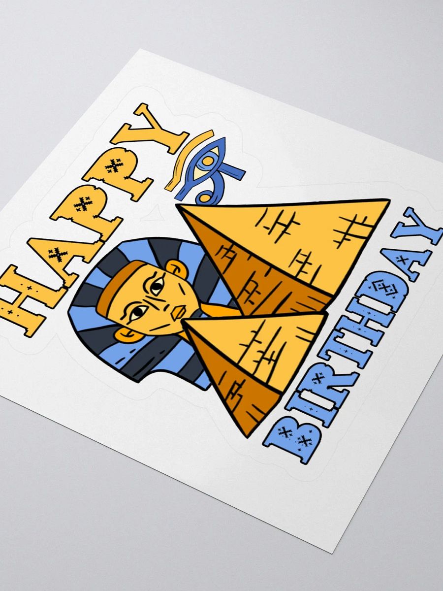 Happy Birthday (Egypt Pyramids) Sticker product image (3)
