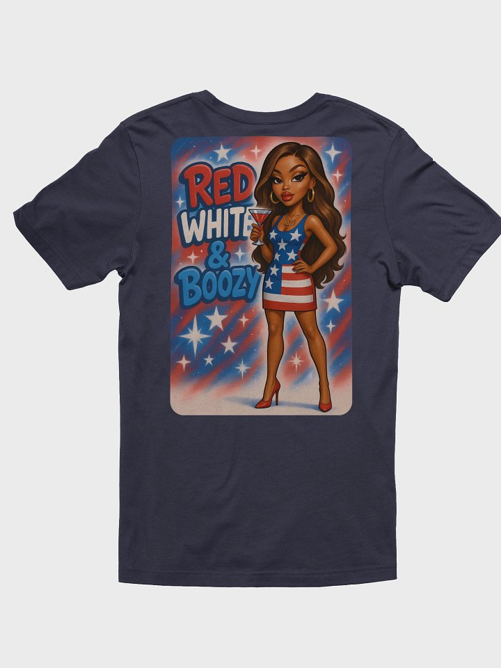 Patriotic Cocktail Fun Women's T-Shirt product image (1)