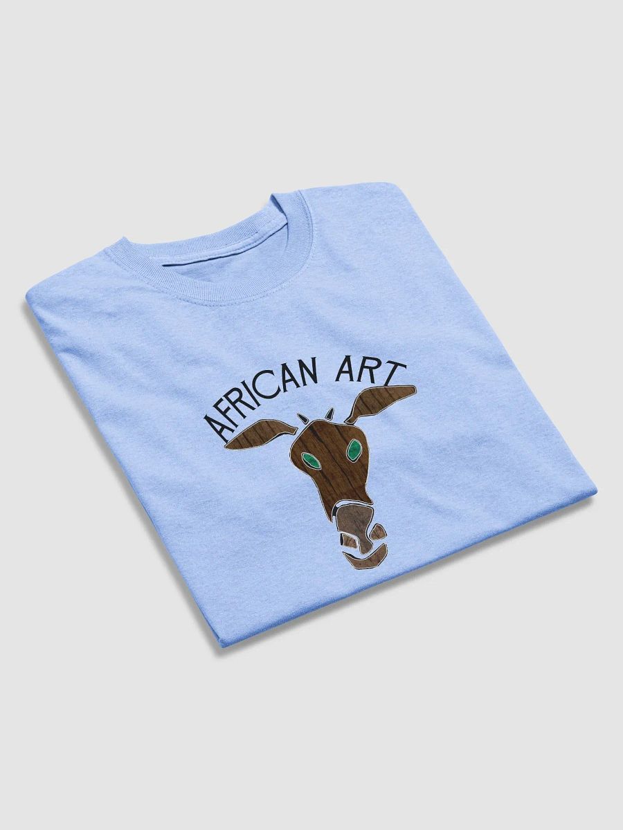 Wooden Giraffe Portrait T-Shirt product image (3)