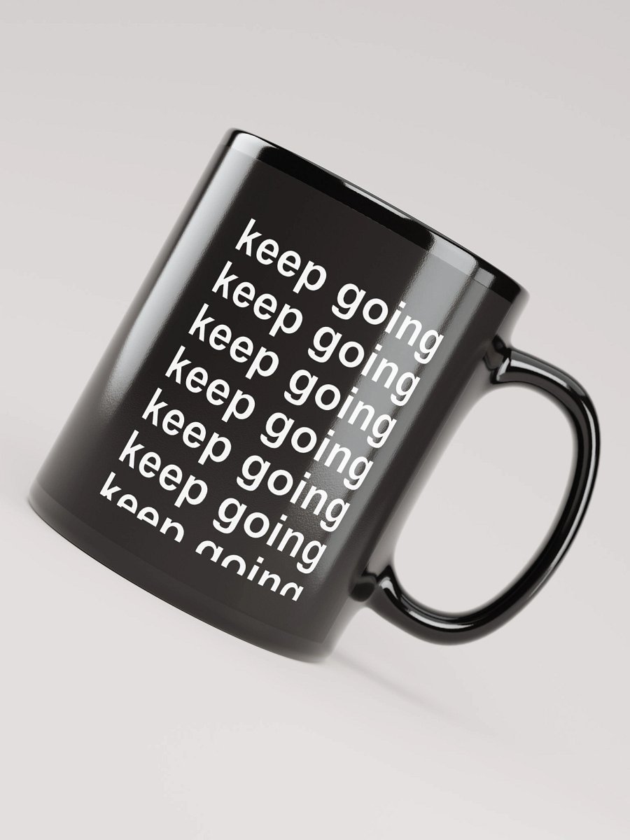 keep going mug (dark mode) product image (7)