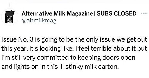 Updates! Sending out responses, new Fiction Editor, bad jokes