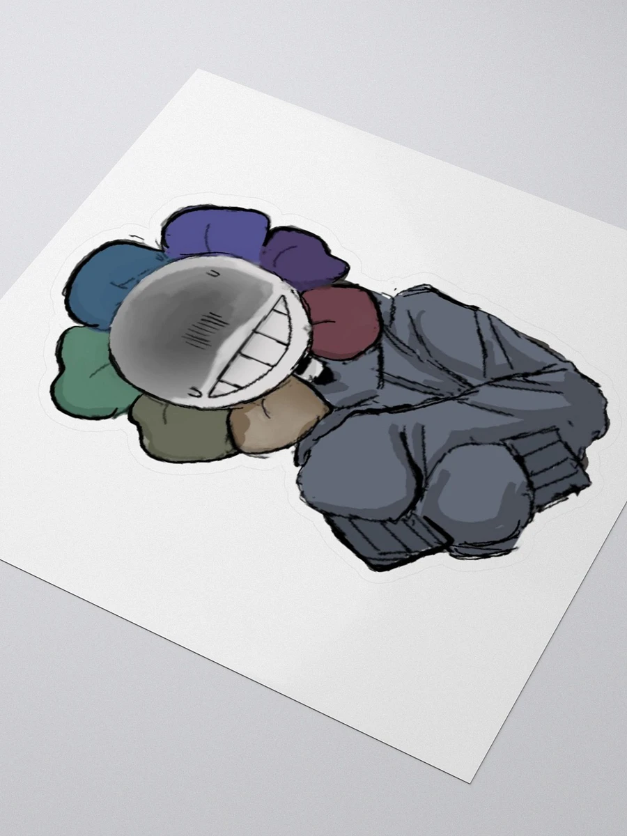 Flower Stressed Sticker product image (3)