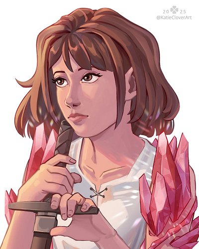This started as a light study but I ended up finishing it as an illustration! I love drawing sparkly light reflections. 

#co...