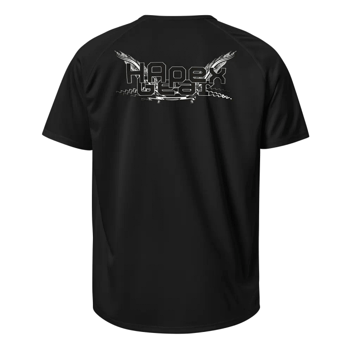 Unisex Sports Jersey - Black HApex Gear White Logo product image (1)