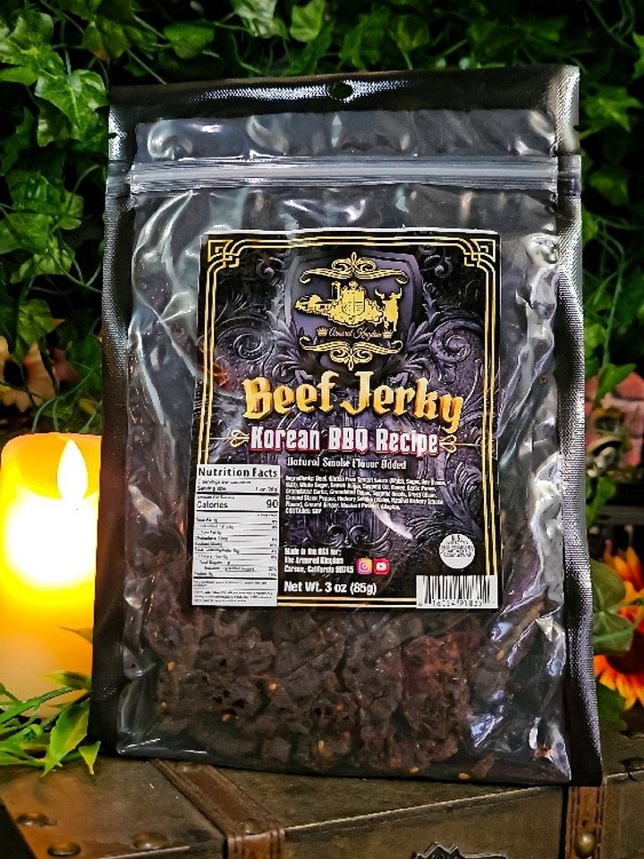 The Armored Kingdom Korean BBQ Recipe Jerky product image (1)