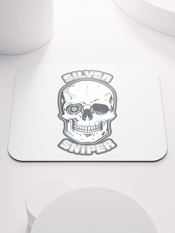 Silver Sniper Mouse Pad product image (1)