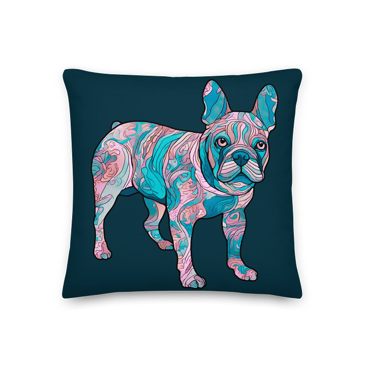 Groovy Frenchie #2 - Pillow product image (1)
