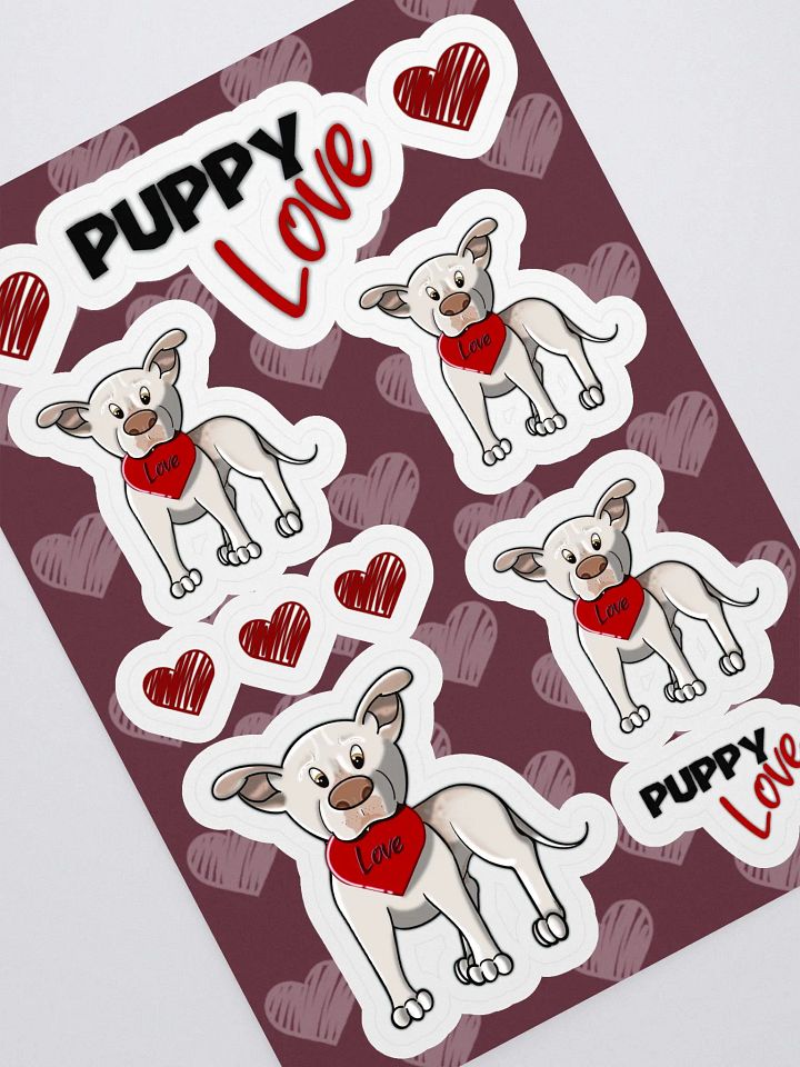 Puppy Love Sticker Sheet product image (1)