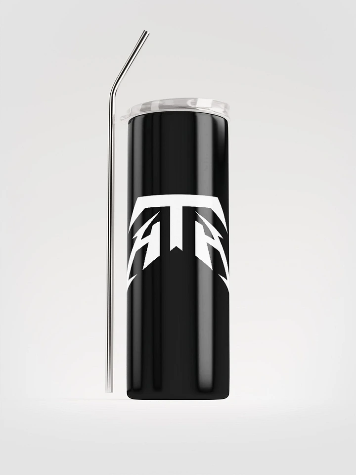 HTH Stinger Logo Eco-Friendly Stainless Steel Tumbler with Reusable Straw product image (1)