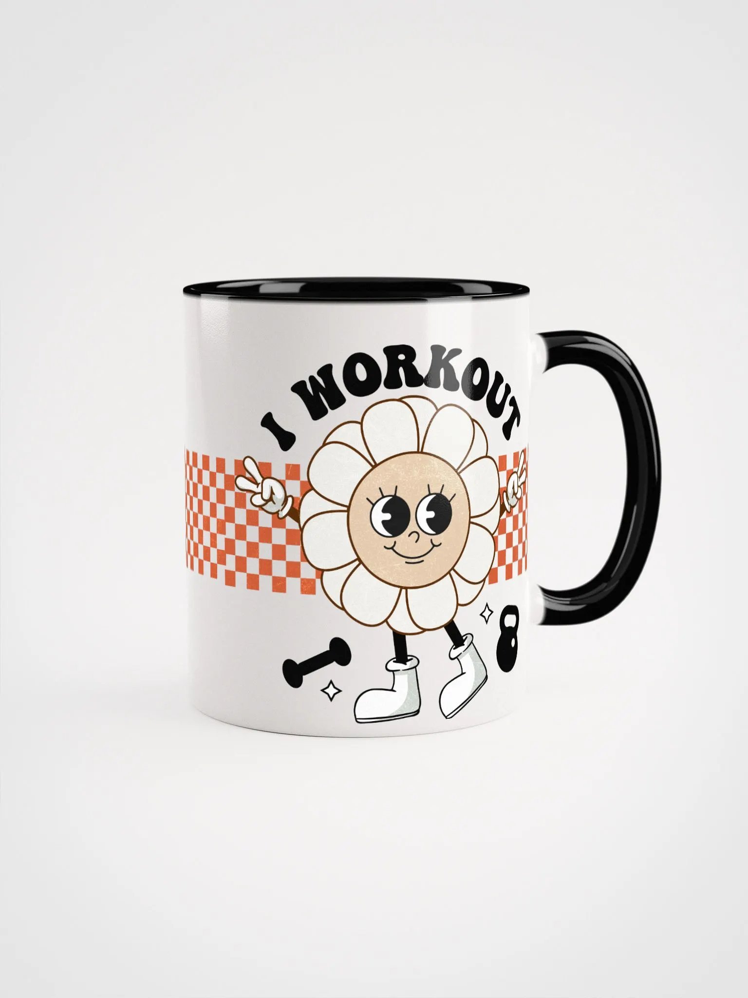 Whimsical Flower workout - Ceramic Mug product image (3)