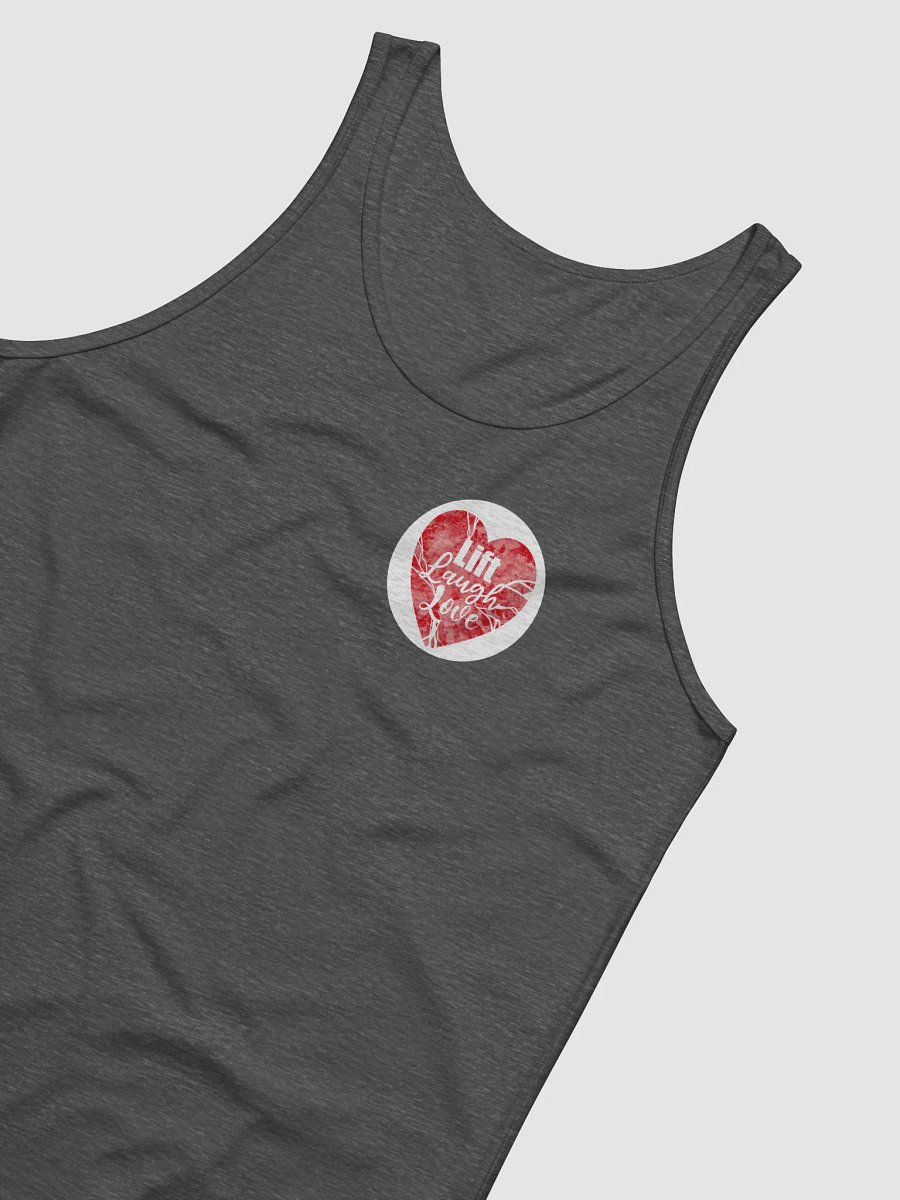 Lift Laugh Love Red Heartbreak Tank Top product image (28)