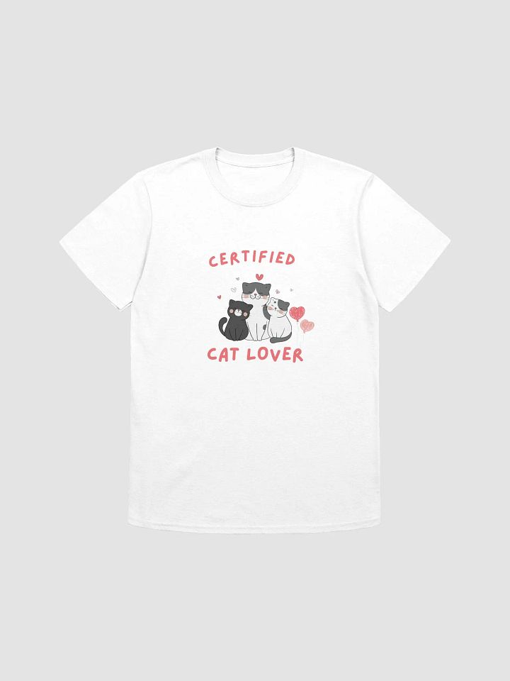 Certified Cat Lover T-Shirt product image (1)
