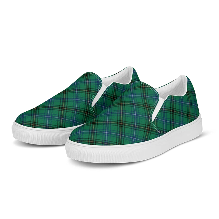 Henderson Tartan Men's Slip-On Shoes product image (2)