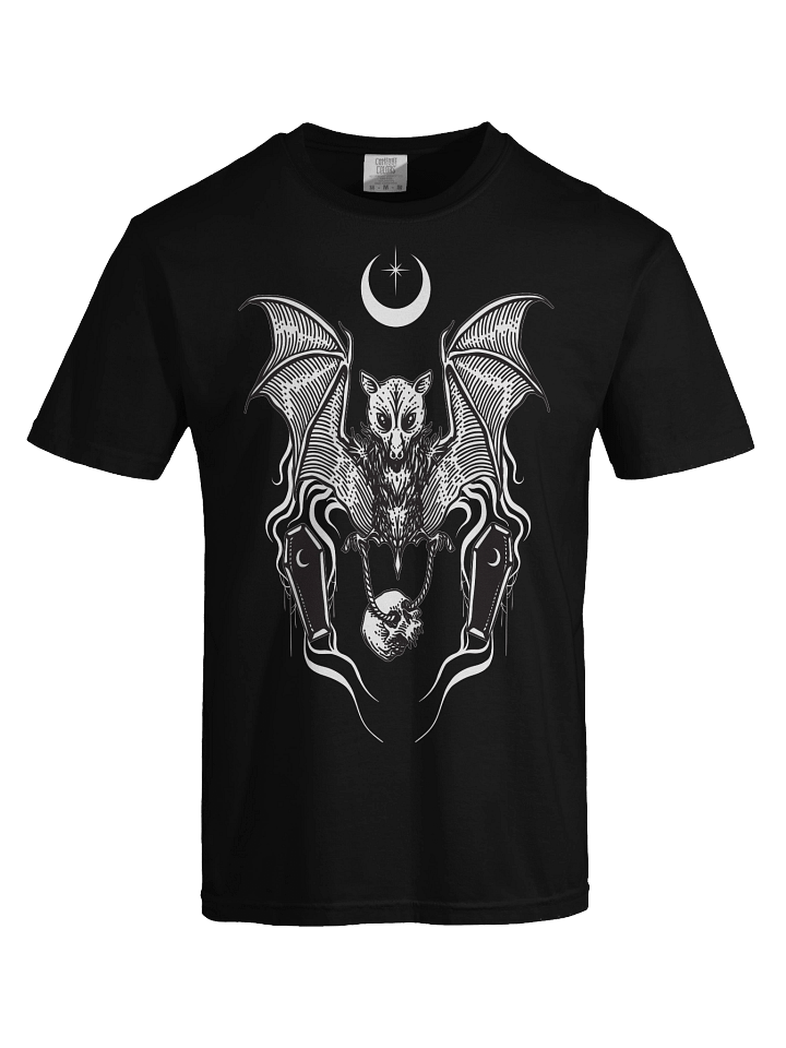 Gothic Bat and Skull Comfort Tee product image (1)