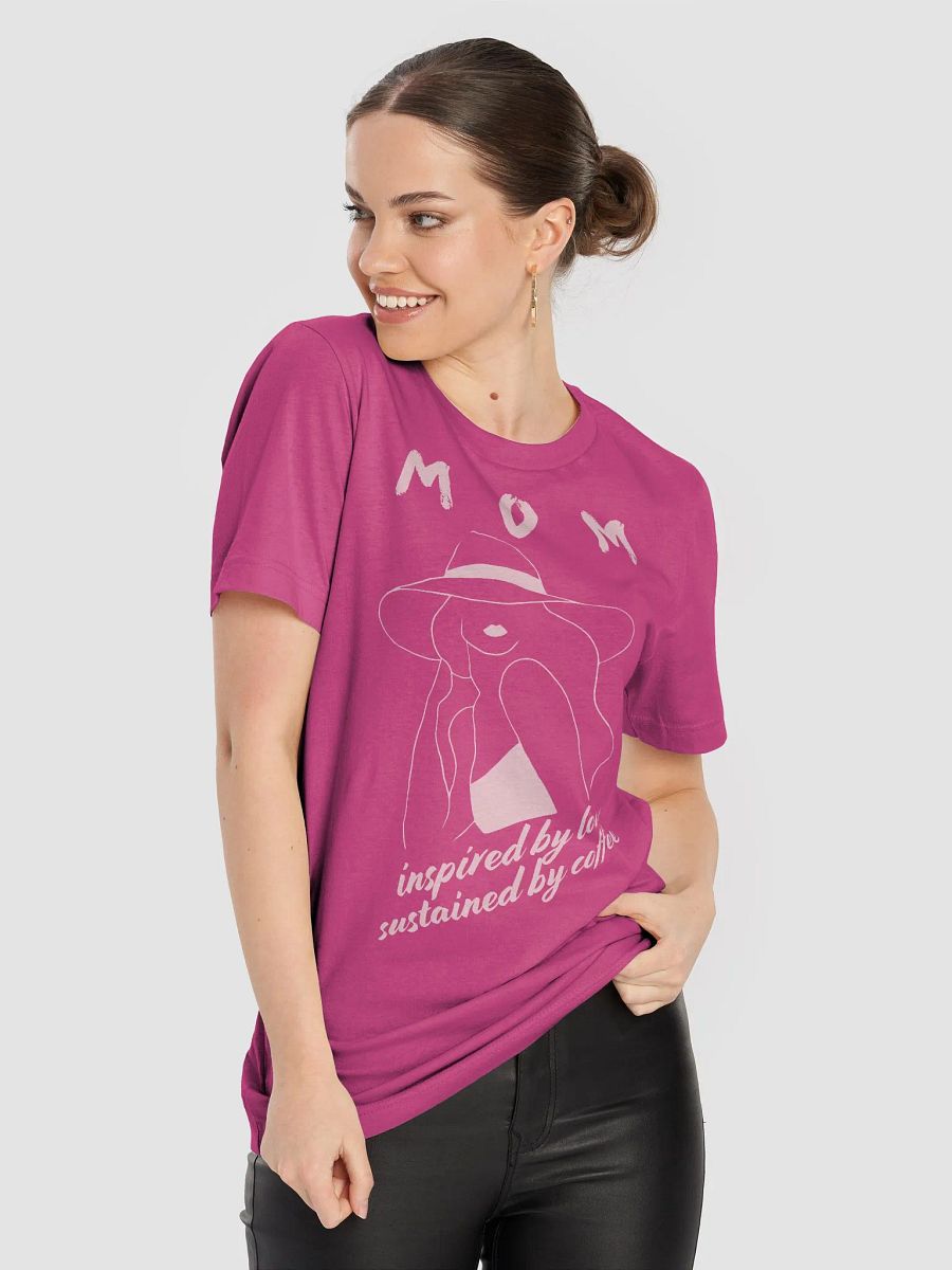 Mom Life and Coffee Illustrated T-Shirt product image (4)