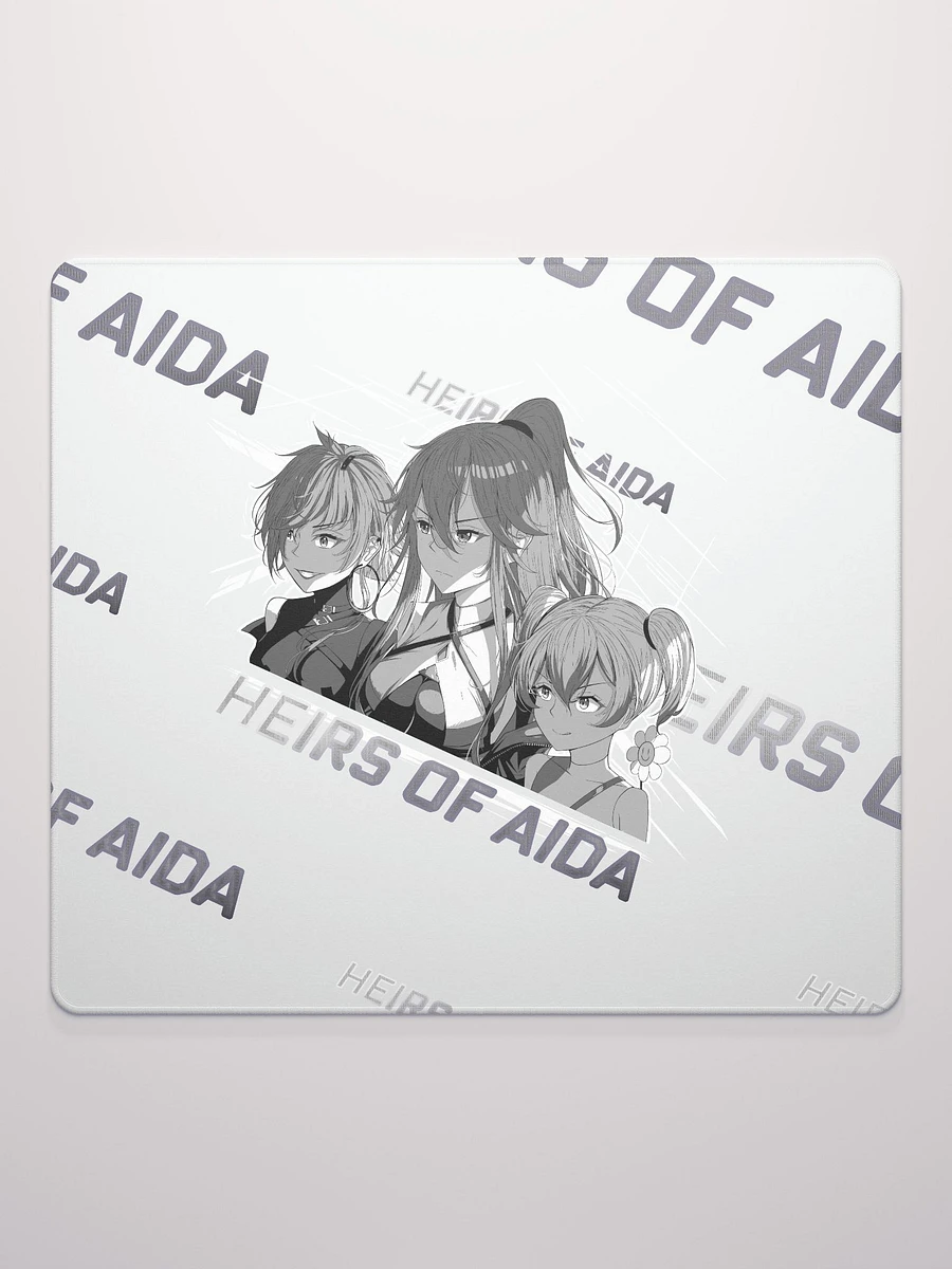 Mouse Pad - Heirs of Aida (Black and White) (Tower of Fantasy) product image (2)