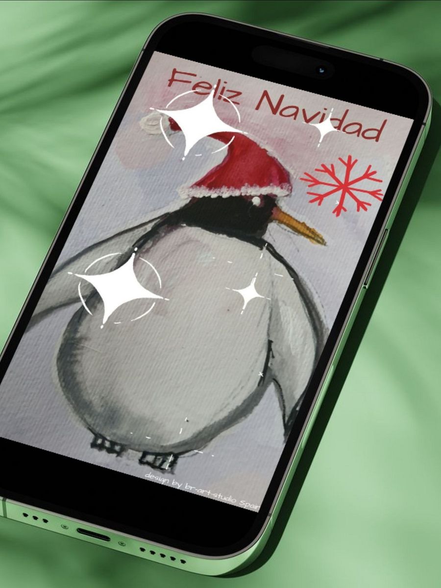 "Festive Penguin Joy" product image (8)