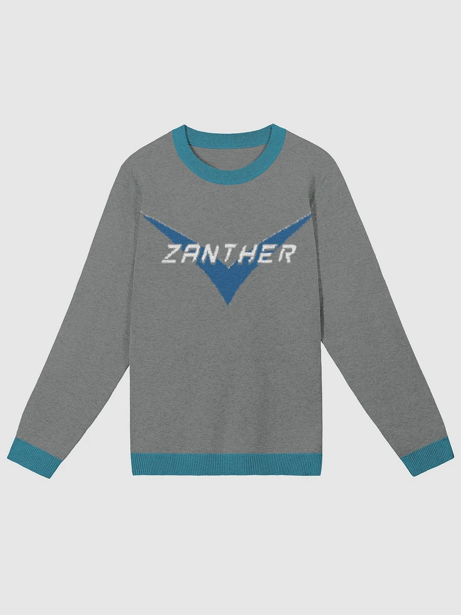 Knitted Zanther Crewneck Sweater (Dark Grey) product image (4)
