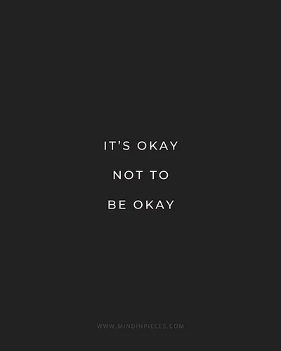 Some days are heavy. Remember, it’s okay not to be okay. 💛

Share this with someone who needs to hear it today.