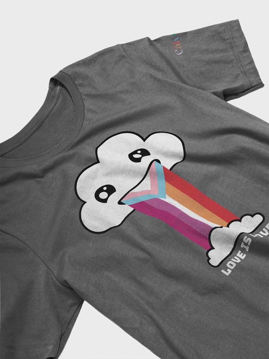 Proud Cloud | Lesbian Trans Love - Dark T-shirt product image (16)