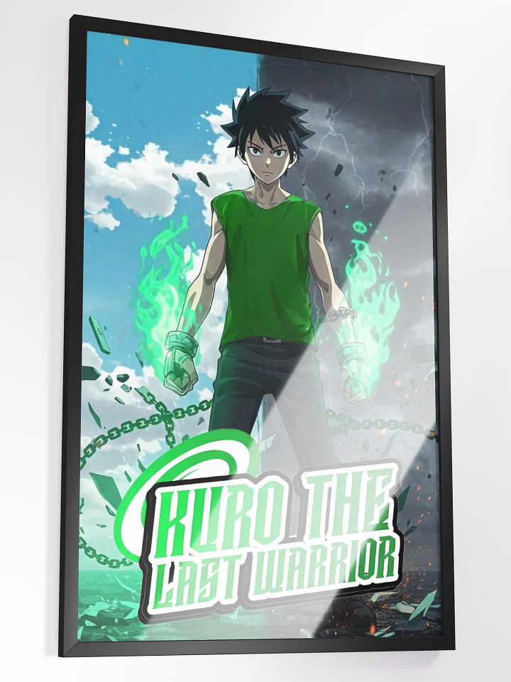 kuro the last warrior Framed Matte Poster product image (2)