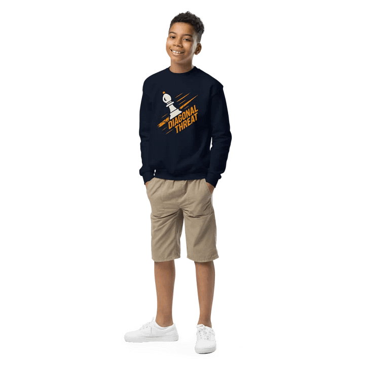Diagonal Threat - Youth Sweatshirt product image (4)