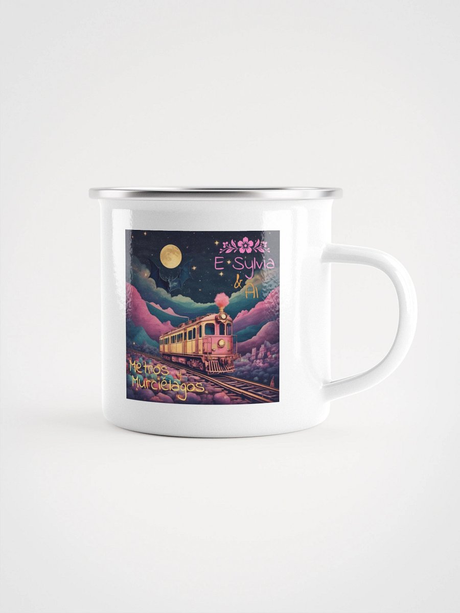 Metros y Murciélagos Metal with Enamel Mug product image (1)