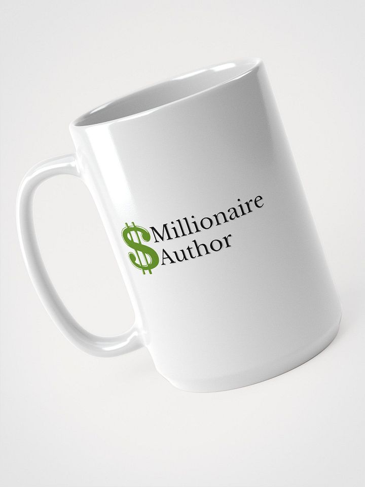 Millionaire Author Mug, Gifts for Authors, Author Gift, Dollar Sign Mug, Abundance Mug, Millionaire Mindset product image (2)