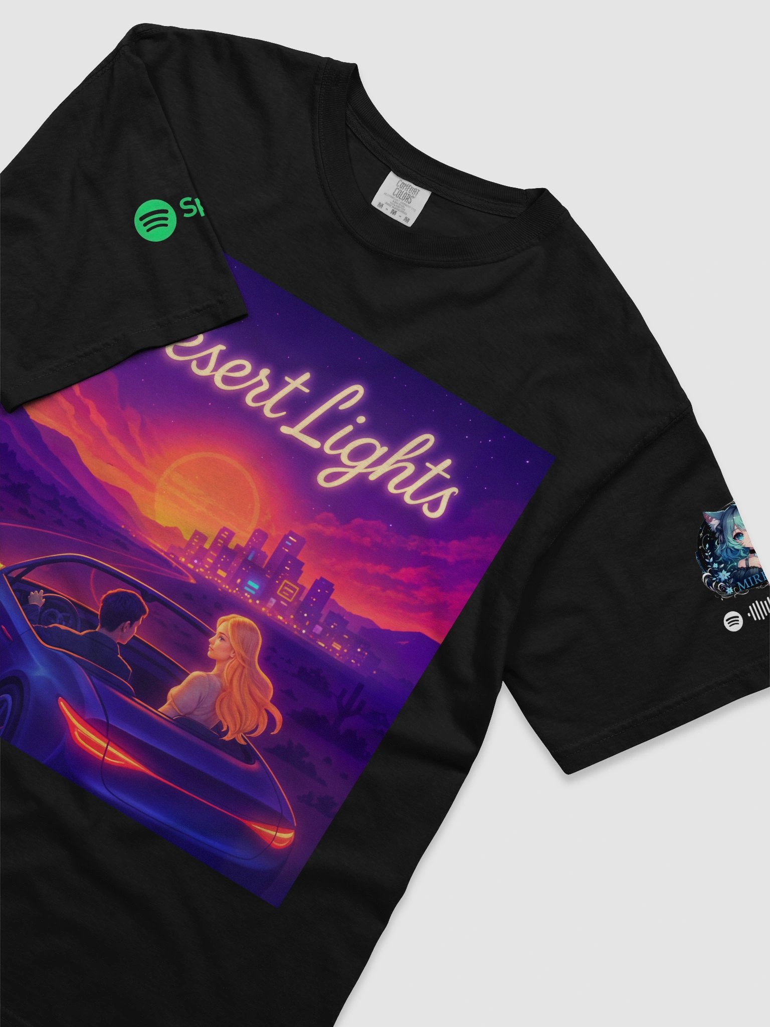Desert Lights Sunset Drive T-Shirt product image (3)