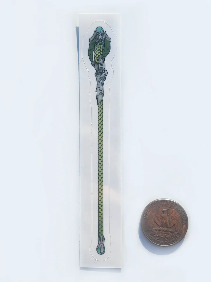 Dragoon Staff Sticker product image (2)